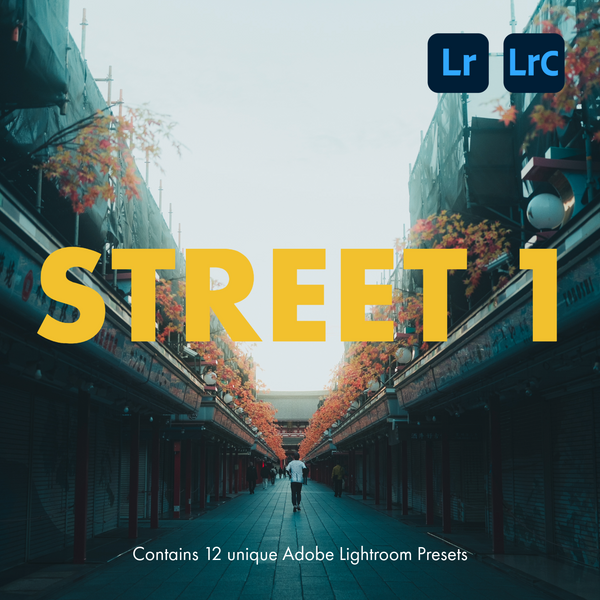 STREET 1 - Adobe Lightroom Preset Pack
