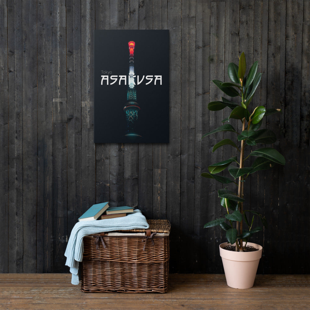 Tokyo x Asakusa Leinwandbild