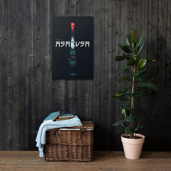 Tokyo x Asakusa Leinwandbild